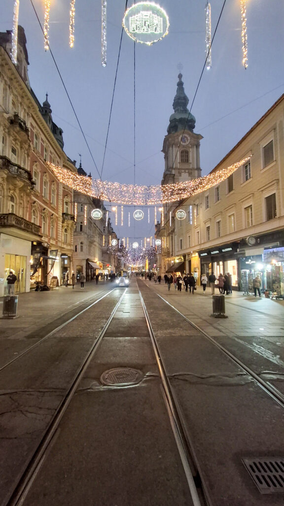 Vianočné trhy v Rakúskom Graz