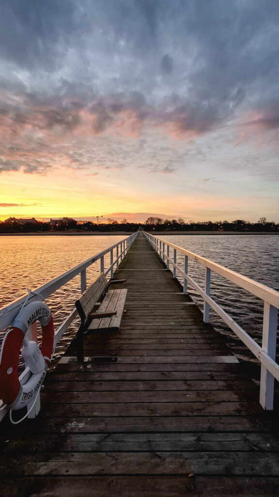Mólo v Malmö Švédsko