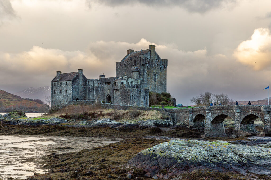 Škótsko - Hrad Eilean Donan