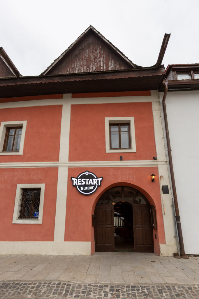 reštaurácia Restart Burger na Sobotskom Námestí, Spišská Sobota