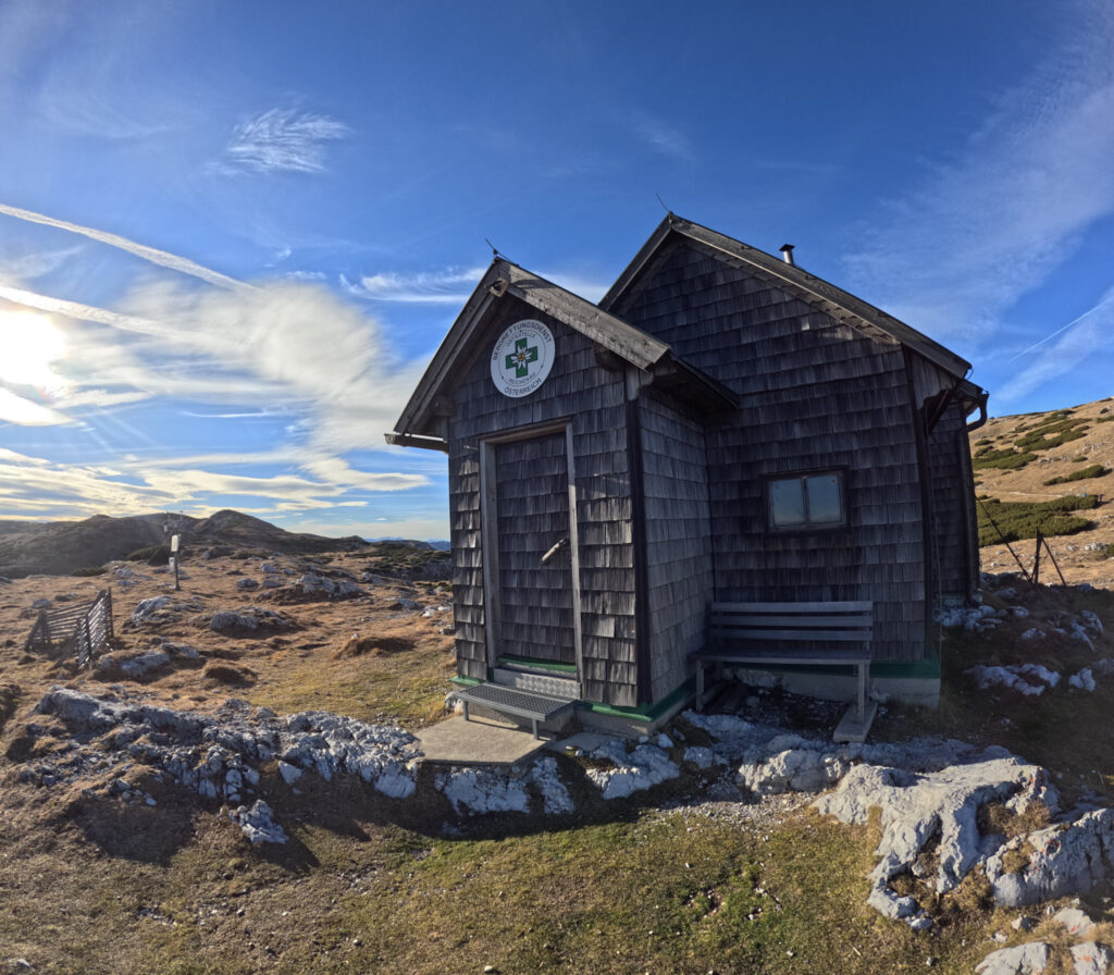 Záchranná útulňa ktorá sa dá použiť len v prípade núdze. 