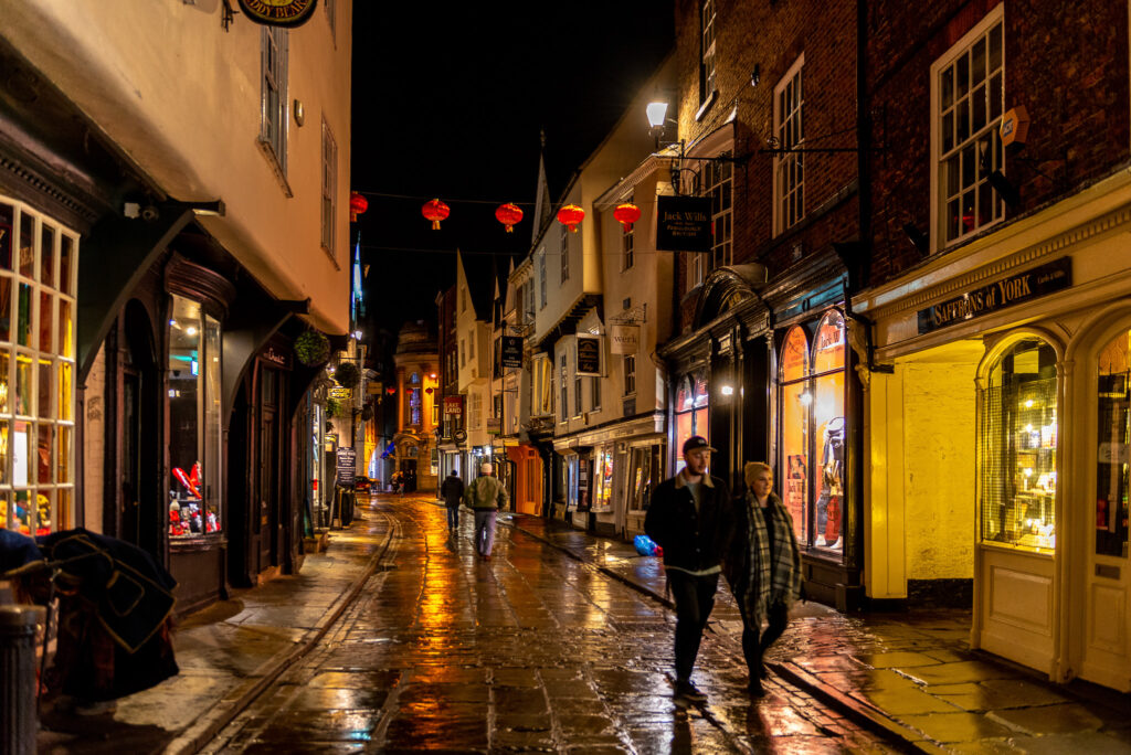 York, Anglicko, Ulica