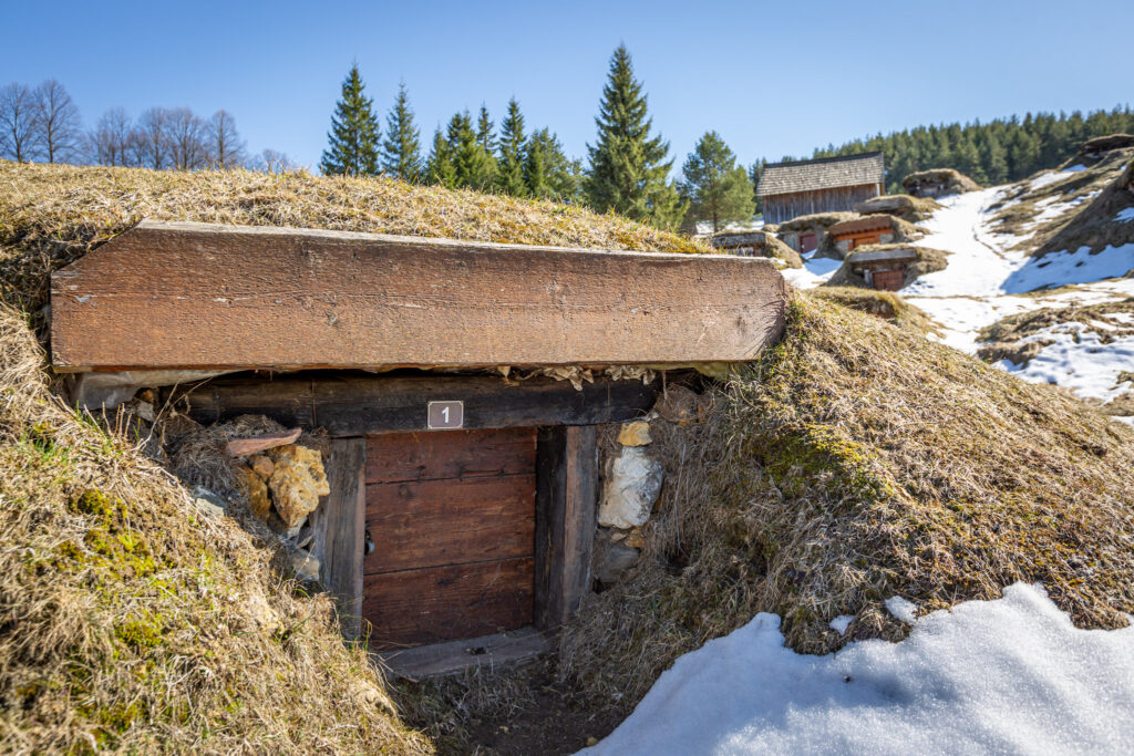 Zemiakové pivnice v Liptovskej Tepličke