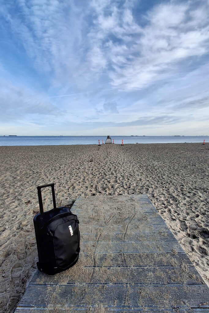 Amager Beachpark a Thule kufrík Chasm
