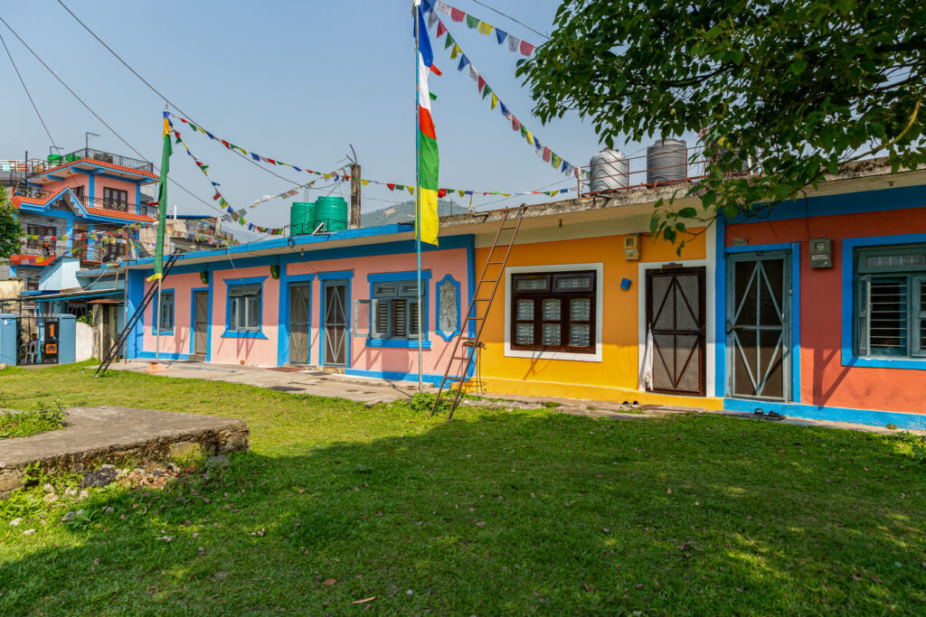 Utečenecký Tibetský tábor v Pokhare.